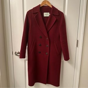 From Korea: Handmade Double Long Coat in Wool & Cashmere